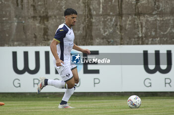 2024-07-24 - Abdou Harroui of Hellas Verona during Hellas Verona FC vs Virtus Verona FC, 3° Test Match, at Centro Sportivo 'La Pineta' on Folgaria (TN), on July 24, 2024. - HELLAS VERONA FC VS VIRTUS VERONA - FRIENDLY MATCH - SOCCER