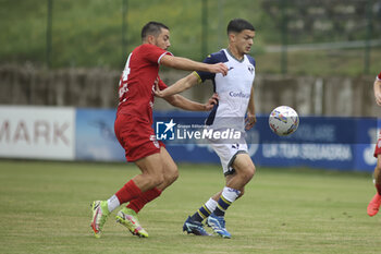 2024-07-24 - Reda Belahyane of Hellas Verona during Hellas Verona FC vs Virtus Verona FC, 3° Test Match, at Centro Sportivo 'La Pineta' on Folgaria (TN), on July 24, 2024. - HELLAS VERONA FC VS VIRTUS VERONA - FRIENDLY MATCH - SOCCER