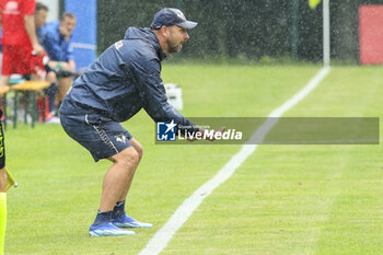 2024-07-24 - Paolo Zanetti Head Coach of Hellas Verona during Hellas Verona FC vs Virtus Verona FC, 3° Test Match, at Centro Sportivo 'La Pineta' on Folgaria (TN), on July 24, 2024. - HELLAS VERONA FC VS VIRTUS VERONA - FRIENDLY MATCH - SOCCER