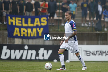 2024-07-24 - Ondrej Duda of Hellas Verona play the ball during Hellas Verona FC vs Virtus Verona FC, 3° Test Match, at Centro Sportivo 'La Pineta' on Folgaria (TN), on July 24, 2024. - HELLAS VERONA FC VS VIRTUS VERONA - FRIENDLY MATCH - SOCCER