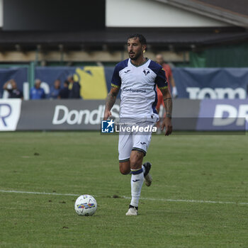 2024-07-24 - Federico Ceccerini of Hellas Verona during Hellas Verona FC vs Virtus Verona FC, 3° Test Match, at Centro Sportivo 'La Pineta' on Folgaria (TN), on July 24, 2024. - HELLAS VERONA FC VS VIRTUS VERONA - FRIENDLY MATCH - SOCCER