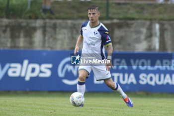 2024-07-24 - Tomas Suslov of Hellas Verona during Hellas Verona FC vs Virtus Verona FC, 3° Test Match, at Centro Sportivo 'La Pineta' on Folgaria (TN), on July 24, 2024. - HELLAS VERONA FC VS VIRTUS VERONA - FRIENDLY MATCH - SOCCER