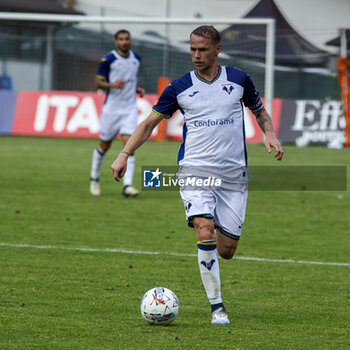 2024-07-24 - Ondrej Duda of Hellas Verona play the ball during Hellas Verona FC vs Virtus Verona FC, 3° Test Match, at Centro Sportivo 'La Pineta' on Folgaria (TN), on July 24, 2024. - HELLAS VERONA FC VS VIRTUS VERONA - FRIENDLY MATCH - SOCCER