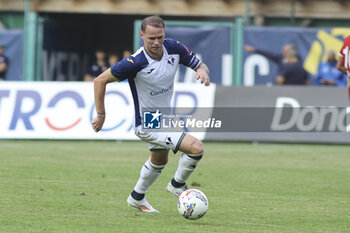 2024-07-24 - Ondrej Duda of Hellas Verona play the ball during Hellas Verona FC vs Virtus Verona FC, 3° Test Match, at Centro Sportivo 'La Pineta' on Folgaria (TN), on July 24, 2024. - HELLAS VERONA FC VS VIRTUS VERONA - FRIENDLY MATCH - SOCCER