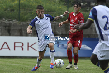 2024-07-24 - Tomas Suslov of Hellas Verona during Hellas Verona FC vs Virtus Verona FC, 3° Test Match, at Centro Sportivo 'La Pineta' on Folgaria (TN), on July 24, 2024. - HELLAS VERONA FC VS VIRTUS VERONA - FRIENDLY MATCH - SOCCER