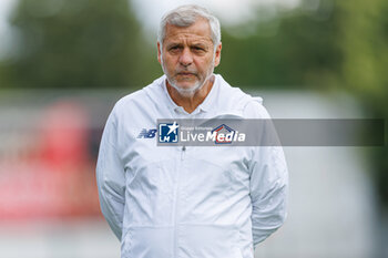 2024-07-24 - Head coach Bruno Genesio (OSC Lille) during the Friendly football match between VfL Wolfsburg and LOSC Lille on 24 July 2024 at Jahnstadion in Rheda-Wiedenbrück, Germany - FOOTBALL - FRIENDLY GAME - WOLFSBURG V LILLE - FRIENDLY MATCH - SOCCER