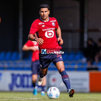 2024-07-24 - Benjamin André (OSC Lille) during the Friendly football match between VfL Wolfsburg and LOSC Lille on 24 July 2024 at Jahnstadion in Rheda-Wiedenbrück, Germany - FOOTBALL - FRIENDLY GAME - WOLFSBURG V LILLE - FRIENDLY MATCH - SOCCER