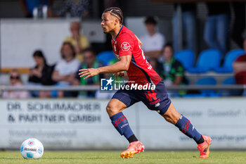 2024-07-24 - Tiago Santos (OSC Lille) during the Friendly football match between VfL Wolfsburg and LOSC Lille on 24 July 2024 at Jahnstadion in Rheda-Wiedenbrück, Germany - FOOTBALL - FRIENDLY GAME - WOLFSBURG V LILLE - FRIENDLY MATCH - SOCCER