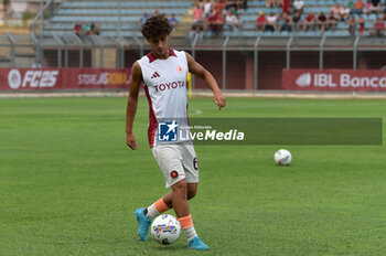 2024-08-03 - Roma's Leonardo Graziani in action against during the
friendly match AS Roma - Olympiacos FC at the 