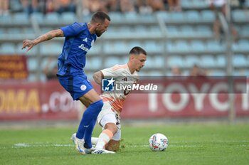 2024-08-03 - Roma's Enzo Le Fee in action against Olympiacos FC during the friendly match AS Roma - Olympiacos FC at the 