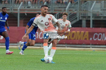 2024-08-03 - Roma' Lorenzo Pellegriniin action during the friendly match AS Roma - Olympiacos FC at the 