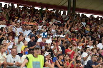 2024-08-03 - Roma's supporters during the friendly match AS Roma - Olympiacos FC at the 