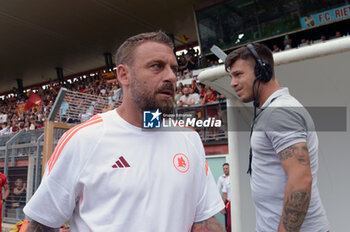 2024-08-03 - Roma's Coach Daniele De Rossi during the friendly match AS Roma - Olympiacos FC at the 