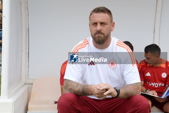 2024-08-03 - Roma's Coach Daniele De Rossi during the friendly match AS Roma - Olympiacos FC at the 