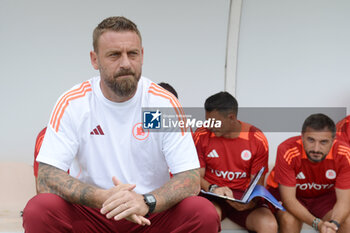 2024-08-03 - Roma's Coach Daniele De Rossi during the friendly match AS Roma - Olympiacos FC at the 