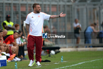 2024-08-03 - Roma's Coach Daniele De Rossi during the friendly match AS Roma - Olympiacos FC at the 