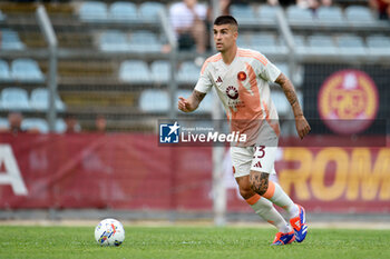 2024-08-03 - Roma's Gianluca Mancini in action during the friendly match AS Roma - Olympiacos FC at the 