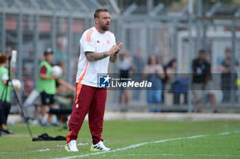 2024-08-03 - Roma's Coach Daniele De Rossi during the friendly match AS Roma - Olympiacos FC at the 