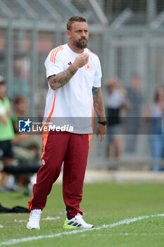 2024-08-03 - Roma's Coach Daniele De Rossi during the friendly match AS Roma - Olympiacos FC at the 