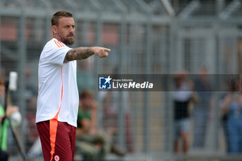 2024-08-03 - Roma's Coach Daniele De Rossi during the friendly match AS Roma - Olympiacos FC at the 