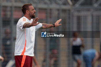 2024-08-03 - Roma's Coach Daniele De Rossi during the friendly match AS Roma - Olympiacos FC at the 