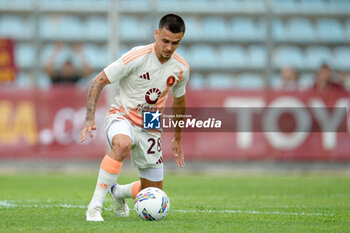 2024-08-03 - Roma's Enzo Le Fee in action during the friendly match AS Roma - Olympiacos FC at the 