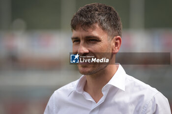 2024-08-03 - Roma's Sporting Director Florent Ghisolfi during the AS Roma - Olympiacos FC friendly match at the 