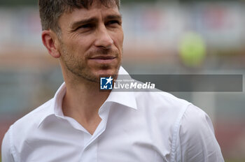 2024-08-03 - Roma's Sporting Director Florent Ghisolfi during the AS Roma - Olympiacos FC friendly match at the 