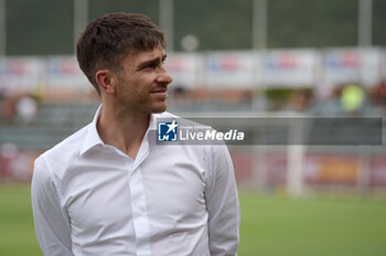 2024-08-03 - Roma's Sporting Director Florent Ghisolfi during the AS Roma - Olympiacos FC friendly match at the 