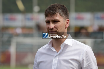 2024-08-03 - Roma's Sporting Director Florent Ghisolfi during the AS Roma - Olympiacos FC friendly match at the 