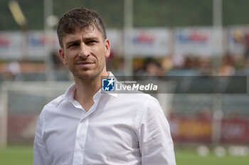 2024-08-03 - Roma's Sporting Director Florent Ghisolfi during the AS Roma - Olympiacos FC friendly match at the 