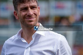 2024-08-03 - Roma's Sporting Director Florent Ghisolfi during the AS Roma - Olympiacos FC friendly match at the 