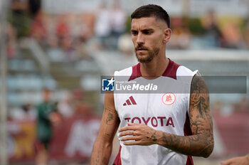 2024-08-03 - Roma's Lorenzo Pellegrini during the AS Roma - Olympiacos FC friendly match at the 