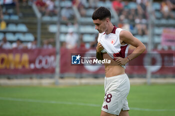 2024-08-03 - Roma's Matias Soule during the AS Roma - Olympiacos FC friendly match at the 