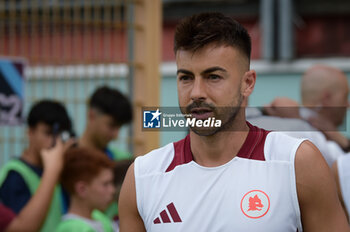 2024-08-03 - Roma's Stephan El Shaarawy during the AS Roma - Olympiacos FC friendly match at the 