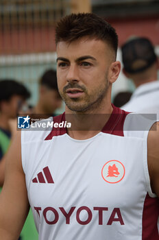 2024-08-03 - Roma's Stephan El Shaarawy during the AS Roma - Olympiacos FC friendly match at the 