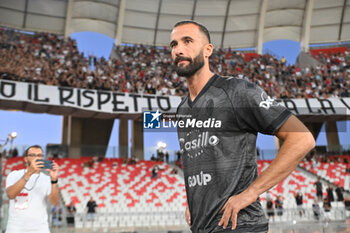 2024-07-31 - Bari’s Valerio Di Cesare during friendly match between Bari vs Salernitana at the San Nicola Stadium in Bari 31 july 2024 - BARI VS SALERNITANA - FRIENDLY MATCH - SOCCER