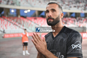 2024-07-31 - Bari’s Valerio Di Cesare during friendly match between Bari vs Salernitana at the San Nicola Stadium in Bari 31 july 2024 - BARI VS SALERNITANA - FRIENDLY MATCH - SOCCER