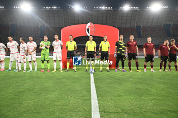 2024-07-31 - Bari’s line up during friendly match between Bari vs Salernitana at the San Nicola Stadium in Bari 31 july 2024 - BARI VS SALERNITANA - FRIENDLY MATCH - SOCCER