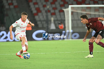 2024-07-31 - Bari’s Costantino Favasuli during friendly match between Bari vs Salernitana at the San Nicola Stadium in Bari 31 july 2024 - BARI VS SALERNITANA - FRIENDLY MATCH - SOCCER