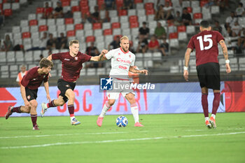 2024-07-31 - Bari’s Giuseppe Sibilli during friendly match between Bari vs Salernitana at the San Nicola Stadium in Bari 31 july 2024 - BARI VS SALERNITANA - FRIENDLY MATCH - SOCCER