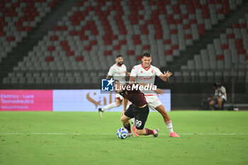 2024-07-31 - Bari’s Karlo Lulic during friendly match between Bari vs Salernitana at the San Nicola Stadium in Bari 31 july 2024 - BARI VS SALERNITANA - FRIENDLY MATCH - SOCCER