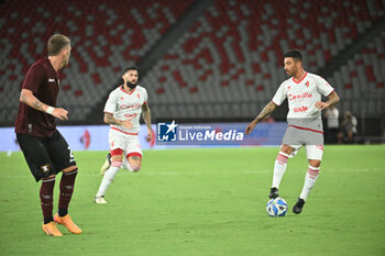 2024-07-31 - Bari’s Nicola Bellomo during friendly match between Bari vs Salernitana at the San Nicola Stadium in Bari 31 july 2024 - BARI VS SALERNITANA - FRIENDLY MATCH - SOCCER