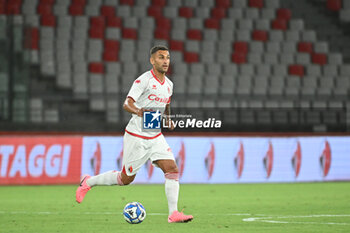 2024-07-31 - Bari’s Mattia Maita during friendly match between Bari vs Salernitana at the San Nicola Stadium in Bari 31 july 2024 - BARI VS SALERNITANA - FRIENDLY MATCH - SOCCER