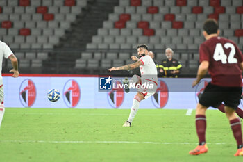 2024-07-31 - Bari’s Emmanuele Matino during friendly match between Bari vs Salernitana at the San Nicola Stadium in Bari 31 july 2024 - BARI VS SALERNITANA - FRIENDLY MATCH - SOCCER