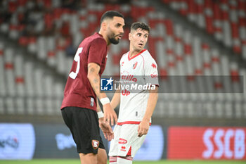 2024-07-31 - Bari’s Giacomo Manzari during friendly match between Bari vs Salernitana at the San Nicola Stadium in Bari 31 july 2024 - BARI VS SALERNITANA - FRIENDLY MATCH - SOCCER