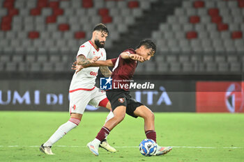 2024-07-31 - Bari’s Emmanuele Matino during friendly match between Bari vs Salernitana at the San Nicola Stadium in Bari 31 july 2024 - BARI VS SALERNITANA - FRIENDLY MATCH - SOCCER