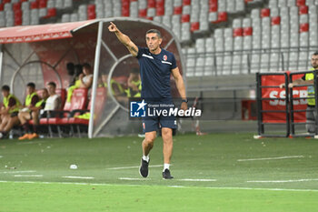 2024-07-31 - Bari’s head coach Moreno Longo during friendly match between Bari vs Salernitana at the San Nicola Stadium in Bari 31 july 2024 - BARI VS SALERNITANA - FRIENDLY MATCH - SOCCER