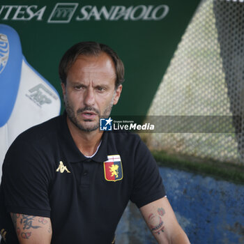 2024-08-01 - Alberto Gilardino Head Coach of Genoa CFC during Brescia Calcio FC vs Genoa CFC, Test Match pre season Serie A Enilive 2024-25, at Mario Rigamonti stadium in Brescia (BS), Italy, on July 20, 2024. - BRESCIA CALCIO VS GENOA CFC - FRIENDLY MATCH - SOCCER