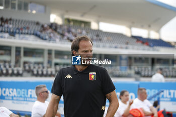 2024-08-01 - Alberto Gilardino Head Coach of Genoa CFC during Brescia Calcio FC vs Genoa CFC, Test Match pre season Serie A Enilive 2024-25, at Mario Rigamonti stadium in Brescia (BS), Italy, on July 20, 2024. - BRESCIA CALCIO VS GENOA CFC - FRIENDLY MATCH - SOCCER